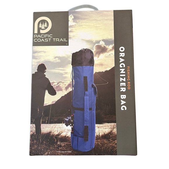 Pacific Coast Trail Fishing Rod Organizer‎ Bag NIB - Picture 1 of 4